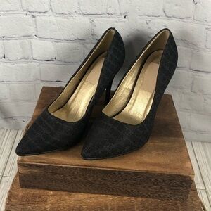 Classic Pointed Toe Stiletto Heels in Black